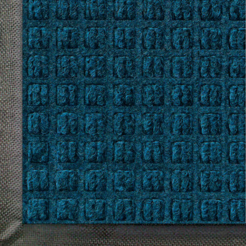 WATERHOG CLASSIC КОВРИК У ВХОДА С ВАФЕЛЬНЫМ УЗОРОМ ТОЛЩИНОЙ 3/8 3 X 5 ТЕМНО-СИНИЙ