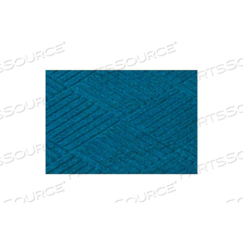 WATERHOG DIAMOND MAT FASHION BORDER ТОЛЩИНОЙ 3/8 4 X 8 СРЕДНЕ-СИНИЙ