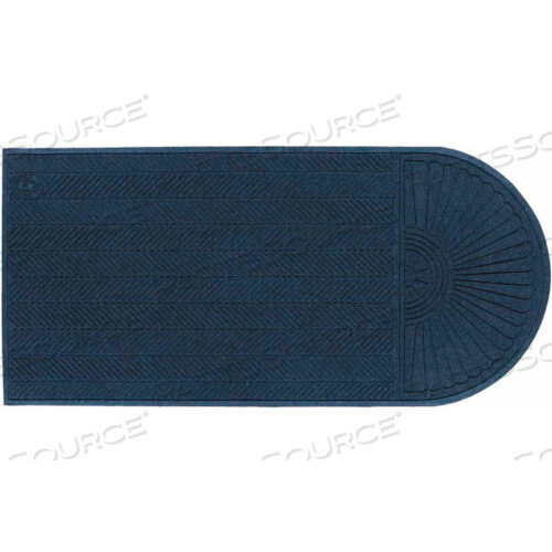 WATERHOG ECO GRAND ELITE ВХОДНОЙ КОВРИК + ОДИН КОНЕЦ ТОЛЩИНОЙ 3/8 3 X 5.5 СИНИЙ