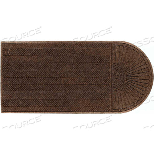 WATERHOG ECO GRAND ELITE ENTRANCE MAT + ONE END 3/8 THICK 3 X 13.9 BROWN