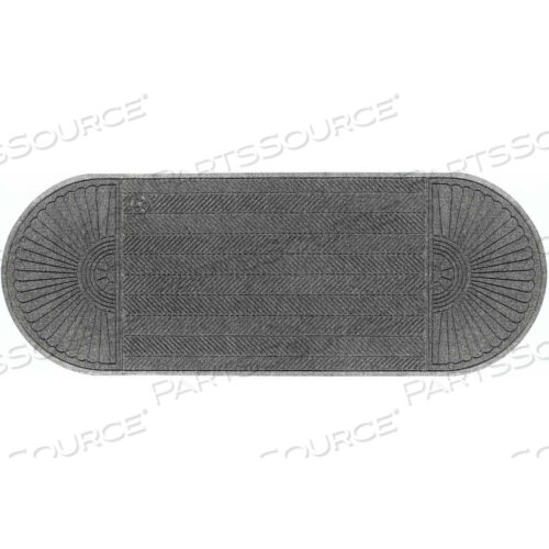 WATERHOG ECO GRAND ELITE 3/8 ТОЛЩИНЫ ДВУХСТОРОННИЙ ВХОДНОЙ КОВРИК, СЕРЫЙ ЯСЕНЬ 3 X 232