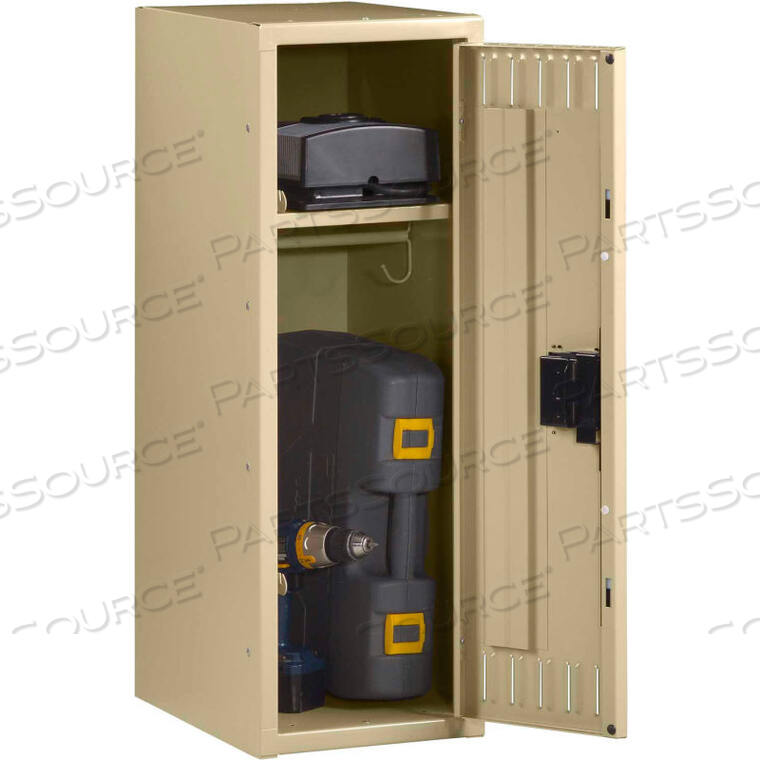 OEM#: STS-121236-1-SNDSОДНОЯРУСНЫЙ СВАРНОЙ ШКАФЧИК С 1 ДВЕРЬЮ И НОЖКАМИ, 12ШX12DX36В, ПЕСОК, СБОРКА Tennsco Corp.