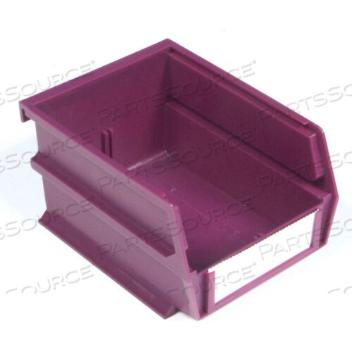 НАСТЕННЫЙ КОНТЕЙНЕР LOCBIN, 5-3/8 Д X 4-1/8 В X 3 Ш, МАЛИНОВЫЙ, (24 ШТ)