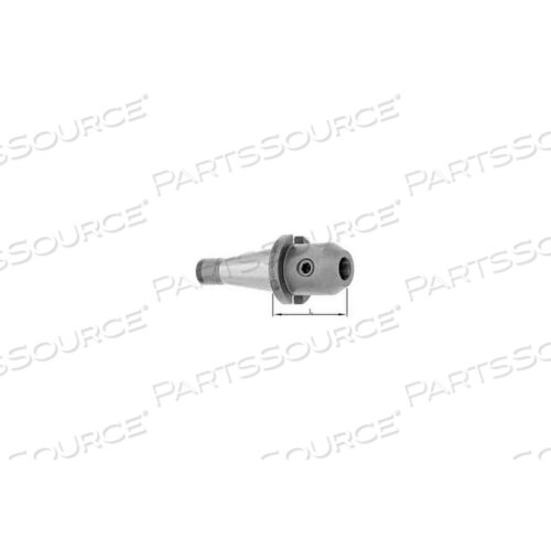 ДЕРЖАТЕЛЬ КОНЦЕВОЙ ФРЕЗЫ, ХВОСТОВИК NST/NMTB-40, ТИП 1/4 7620-40-1/4-2-QC