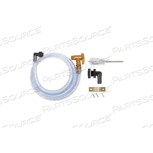 УНИВЕРСАЛЬНЫЙ КОМПЛЕКТ ДЛЯ УДАЛЕНИЯ ВОДЫ ИЗ ДОЖДЕВОЙ БОЧКИ, ПРОЗРАЧНЫЙ