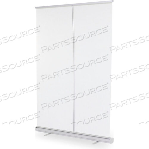 РАЗДВИЖНАЯ НАПОЛЬНАЯ ПЕРЕГОРОДКА QUANTUM С ТЕЛЕСКОПИЧЕСКОЙ Т-ОБРАЗНОЙ РАМКОЙ, 47 Ш X 81 В, ПРОЗРАЧНЫЙ ПОЛИЭСТЕР