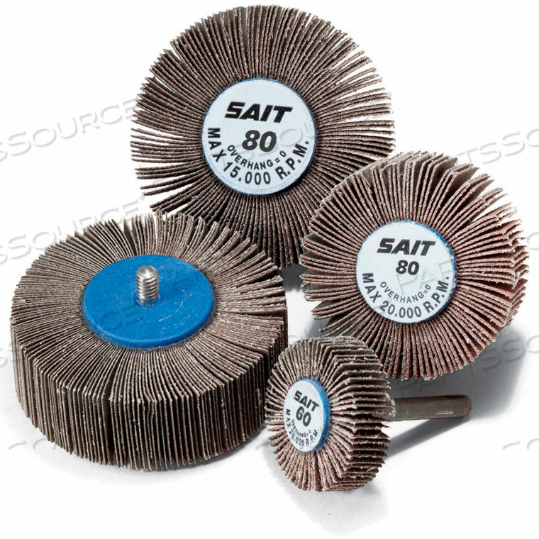 OEM#: 710102A ЛЕПЕСТКОВЫЙ КРУГ 1 X 1 X 1/4-20 60 ЗЕРНИСТОСТЬ АЛЮМИНИЯ от United Abrasives-Sait