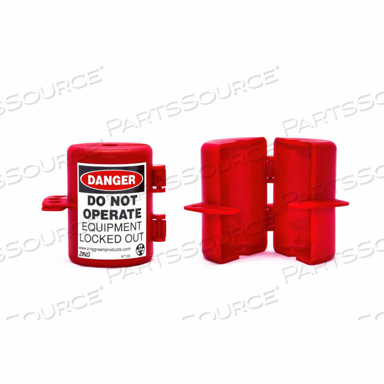 OEM#: 7105БЛОКИРОВОЧНАЯ ТАБЛИЧКА RECYCLOCKOUT, МАЛЕНЬКАЯ БЛОКИРОВКА ВИЛКИ, ПЕРЕРАБОТАННЫЙ ПЛАСТИК от ZING Green Safety Products