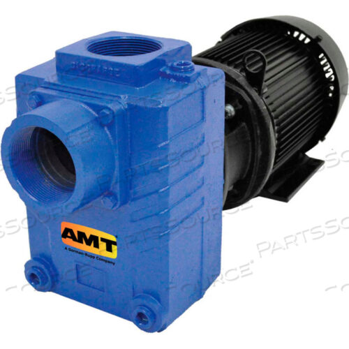 AMT 3 CAST IRON SELF-PRIMING CENTRIFUGAL PUMP, 275GPM, 125PSI, BUNA-N SEAL, 3HP