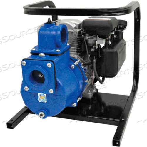 AMT 2 NPT SOLIDS HANDLING PUMP, HONDA GC160, 182GPM, 75PSI, EPDM/EPR SEAL, 2 IN/OUT