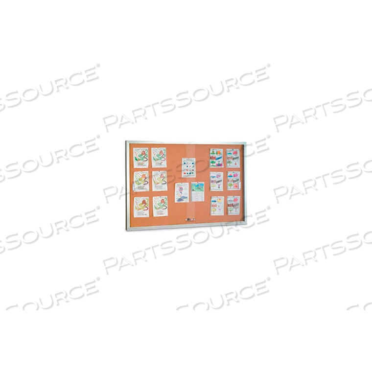 OEM#: UV9011ACS-SATIN-CORK96W X 48H ПРОБКОВАЯ ДОСКА ДЛЯ РАЗДВИЖНОЙ СТЕКЛЯННОЙ ДВЕРИ С АТЛАСНОЙ РАМОЙ от United Visual Products