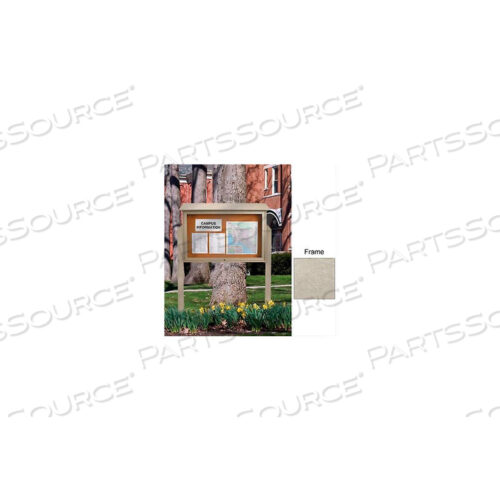 OEM#: UVSDT4536-LTGREY45W X 36H ПРОБКОВЫЙ ОДНОДВЕРНЫЙ ЦЕНТР СООБЩЕНИЙ С ВЕРХНЕЙ ОТВЕРСТИЕМ И СВЕТЛО-СЕРОЙ РАМКОЙ от United Visual Products