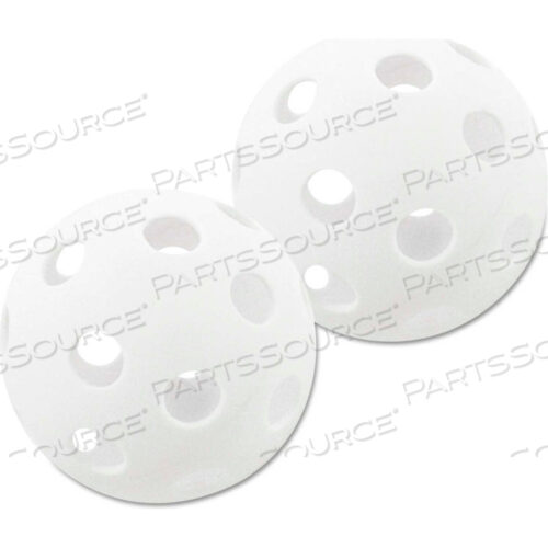 ПЛАСТИКОВЫЕ СОФТБОЛЫ, 12, БЕЛЫЕ, 6 В НАБОРЕ