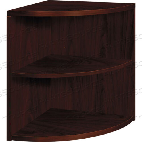 КНИЖНАЯ ПОЛКА С ДВУМЯ ПОЛКАМИ, СЕРИЯ HON 10500, 24 Ш X 24 Г X 29-1/2 В, КРАСНОЕ ДЕРЕВО