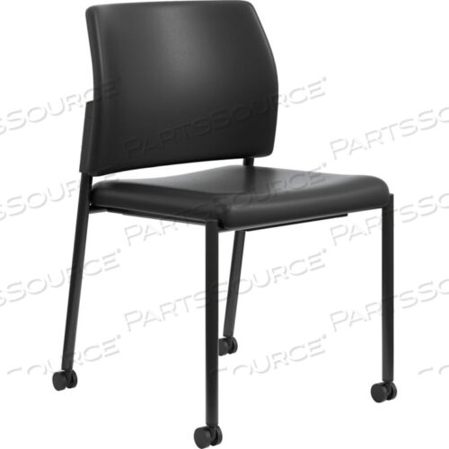 ГОСТЕВОЙ КРЕСЛО, ШТАБИРУЕМОЕ - ВИНИЛ - ЧЕРНЫЙ - СЕРИЯ ACCOMMODATE - НАБОР ИЗ 2 ШТ.