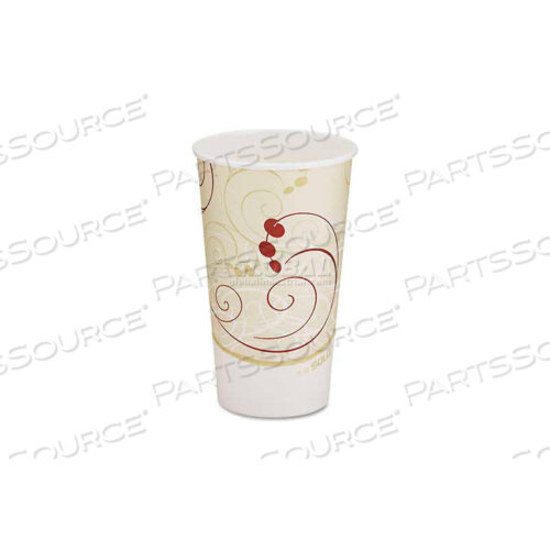 ЧАШКИ ДЛЯ ГОРЯЧЕГО SOLO, ДИЗАЙН SYMPHONY, 16 УНЦИЙ, БЕЖЕВЫЙ, 1000 ЧАШЕК/КОРОБКА