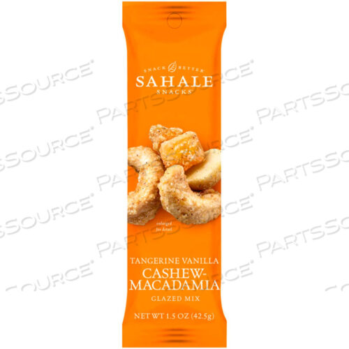 OEM#: 900015SAHALE SNACKS ГЛАЗИРОВАННЫЕ СМЕСИ, МАНДАРИН-ВАНИЛЬ, ПАКЕТ 1,5 УНЦИИ, 18 ШТУК/КОРОБКА от United Stationers Supply