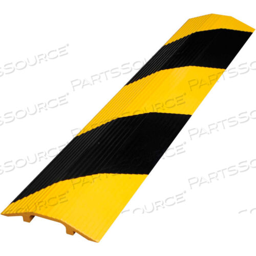 ШЛАНГ И КАБЕЛЬ ИЗ ЭКСТРУДИРОВАННОГО АЛЮМИНИЯ, ЖЕЛТЫЙ/ЧЕРНЫЙ, 48 X 7-1/8 X 1-1/16