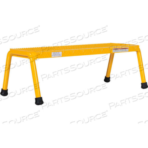 OEM#: SSA-1W-YALUMINUM YELLOW WIDE STEP STAND - 1 STEP СВАРНАЯ от Vestil Manufacturing Corp.