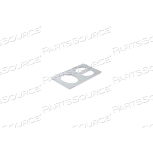 ОДИНОЧНЫЙ ШАБЛОН MIRAMAR PLAIN SS - ОДИН ОВАЛ И ДВА ПОЛУОВАЛА