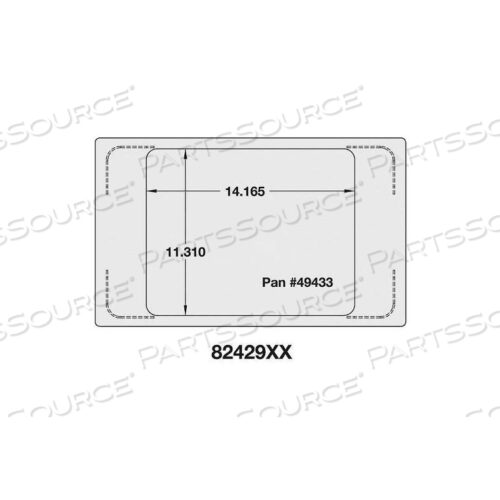 ШАБЛОН ОДНОГО РАЗМЕРА ДЛЯ КУХОННОЙ ПОСУДЫ MIRAMAR, ОДНА БОЛЬШАЯ ПИЩЕВАЯ КАСТРЮЛЯ, НЕРЖАВЕЮЩАЯ СТАЛЬ, САТИНОВЫЙ КРАЙ