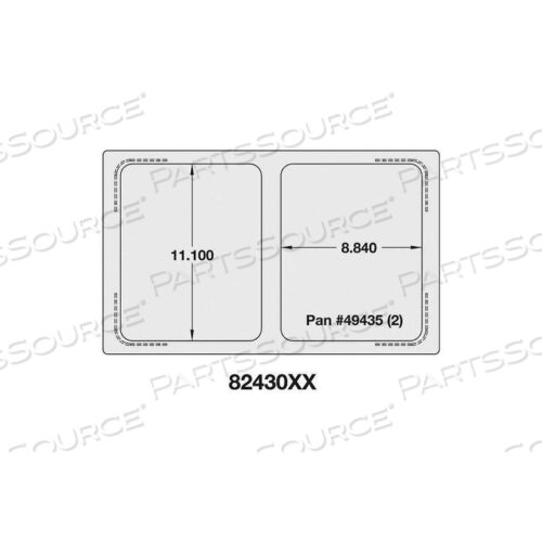 ШАБЛОН ОДИНАРНОЙ ПОСУДЫ MIRAMAR, ДВЕ МАЛЕНЬКИЕ ПИЩЕВЫЕ КАСТРЮЛИ, НЕРЖАВЕЮЩАЯ СТАЛЬ, ГЛАДКИЙ КРАЙ