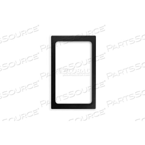 ШАБЛОН ИЗ СМОЛЫ MIRAMAR ДЛЯ СОВРЕМЕННОЙ КАСТРЮЛИ, ОДИН БОЛЬШОЙ ПРЯМОУГОЛЬНИК, ПЛОТНЫЙ ЧЕРНЫЙ