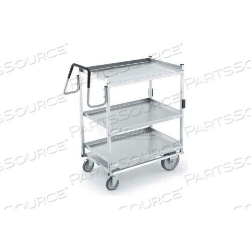 СТАНДАРТНАЯ ТЕЛЕЖКА С 3 ПОЛКАМИ, ПРОЧНАЯ, НЕРЖАВЕЮЩАЯ СТАЛЬ, НАГРУЗКА 650 ФУНТОВ