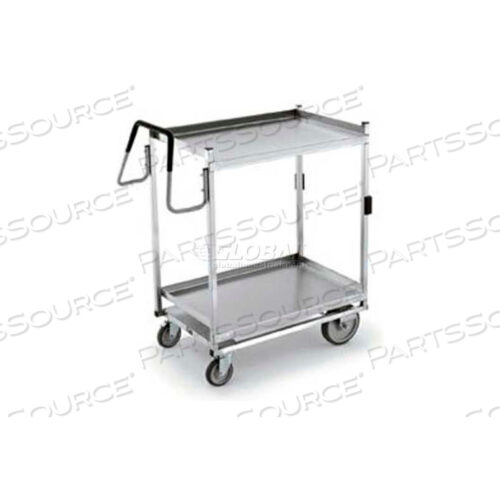 СТАНДАРТНАЯ ТЕЛЕЖКА HEAVY DUTY 2 SHELF, НЕРЖАВЕЮЩАЯ СТАЛЬ, НАГРУЗКА 900 ФУНТОВ