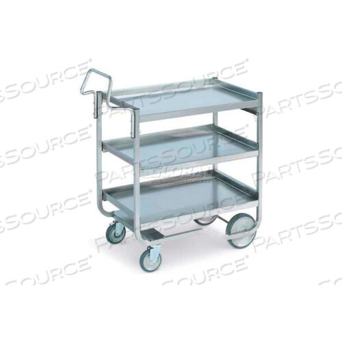 СТАНДАРТНАЯ ТЕЛЕЖКА С 4 ПОЛКАМИ, ПРОЧНАЯ, НЕРЖАВЕЮЩАЯ СТАЛЬ, НАГРУЗКА 650 ФУНТОВ