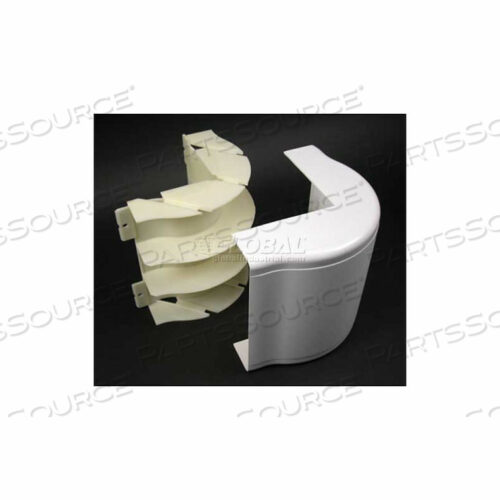 5518FO 2 FIBERREADY ВНЕШНИЙ КОЛЕНЧАТЫЙ ПАТРУБОК, ЦВЕТ СЛОНОВОЙ КОСТИ, 3-1/2L