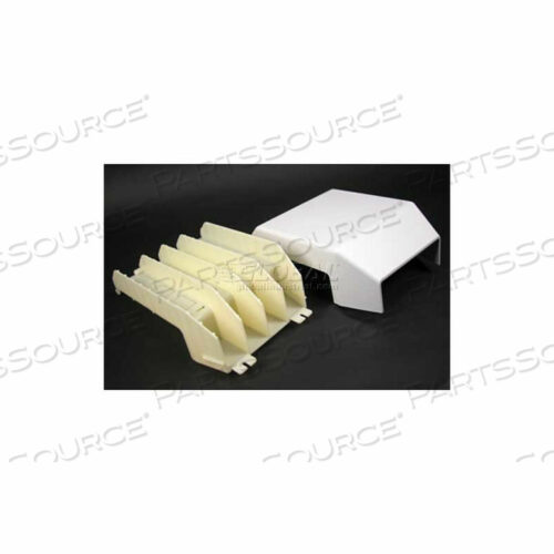 5574A-WH ПЕРЕХОДНОЙ ФИТИНГ С 5500 НА 5400 СЕРИИ КАНАЛЬНАЯ ДОРОЖКА, БЕЛАЯ, 9-1/8L