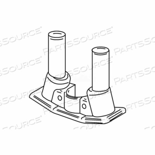АДАПТЕР СВЯЗИ COM50 POKE-THRU, ДЛЯ (2) 1/2 СОЕДИНЕНИЙ