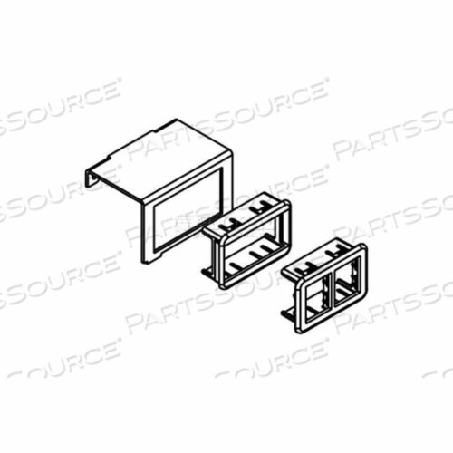 OEM#: SGC2-RT*SGC2-RT НАПОЛЬНАЯ КОРОБКА 1-ГАНГОВАЯ КОММУНИКАЦИОННАЯ ПЛАТА ORTRONICS от Wiremold