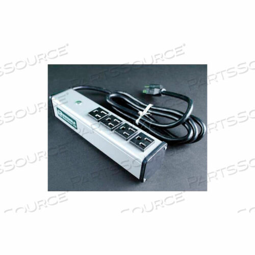 OEM#: UL101BD*UL101BD МНОГОРОЗЕТОЧНЫЙ БЛОК ПИТАНИЯ, 125 В, 15 А, 9-1/4 Л, 4 РОЗЕТКИ, 15 ШНУРОВ от Wiremold