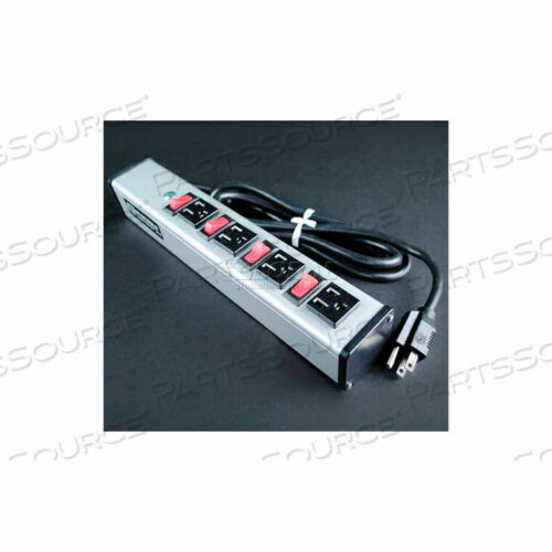 OEM#: UL215BC*UL215BC МНОГОРОЗЕТОЧНЫЙ БЛОК ПИТАНИЯ, 125 В, 15 А, 13 л, 4 РОЗЕТКИ, 6 ШНУРОВ от Wiremold