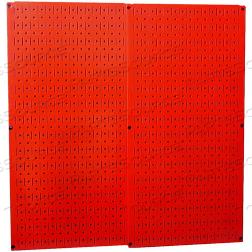 OEM#: 30-P-3232 RPEGBOARD PACK- 2 ПАНЕЛИ, КРАСНЫЙ МЕТАЛЛ, 32 X 32 X 3/4 от Wall Control Pegboard