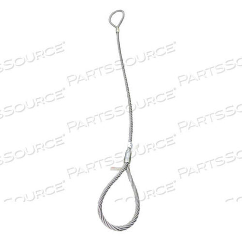 OEM#: S102002LIFT AMERICA ТРОСОВЫЙ СТРОП 1/2 X 4 ПРОУШИНА И ПРОУШИНА, НАГРУЗКА 3800/5000/10000 ФУНТОВ от Mazzella Lifting Technologies