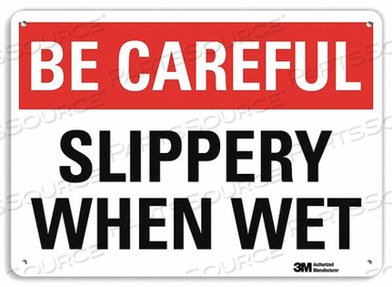 OEM#: U7-1036-NA_14X10ЗНАК «ОСТОРОЖНО!» 14 Ш 10 В 0,040 ТОЛЩИНА от Lyle Signs Inc.