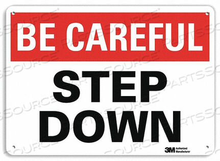 OEM#: U7-1038-NP_14X10ЗНАК «ОСТОРОЖНО» 14 Ш X 10 В ТОЛЩИНА 0,055 от Lyle Signs Inc.