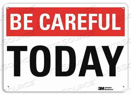 OEM#: U7-1049-NA_10X7ЗНАК «ОСТОРОЖНО!» 10 Ш 7 В ТОЛЩИНА 0,040 от Lyle Signs Inc.