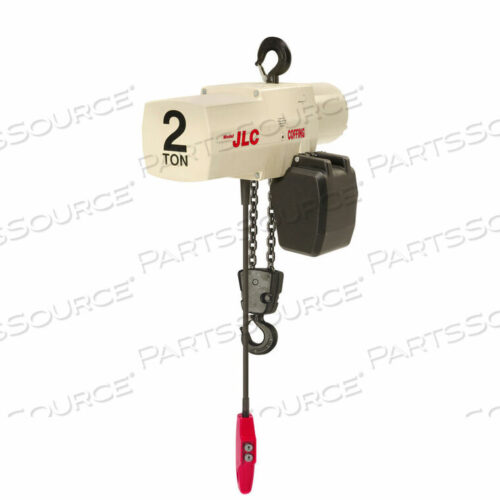 OEM#: 08251WCOFFING 2 ТОННЫ, ЭЛЕКТРИЧЕСКАЯ ЦЕПНАЯ ТАЛЬ С КОНТЕЙНЕРОМ ДЛЯ ЦЕПИ, 10 ПОДЪЕМОВ, 8 ФУТОВ В МИНУТУ, 230/460 В от Columbus McKinnon
