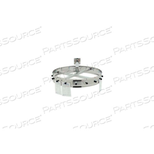 ЗАКАЗАТЬ КОЛЕСО, 16 ЗАЖИМОВ, НАСТЕННОЕ КРЕПЛЕНИЕ С 9 УДЛИНИТЕЛЕМ 18 ДИАМЕТР, НЕРЖАВЕЮЩАЯ СТАЛЬ