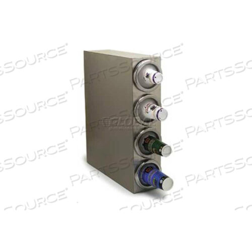 ДИСПЕНСЕР НА 4 ЧАШКИ, МОДЕЛЬ С КВАДРАТНЫМ ШКАФОМ, 25, 7, 29-1/8, НЕРЖАВЕЮЩАЯ СТАЛЬ