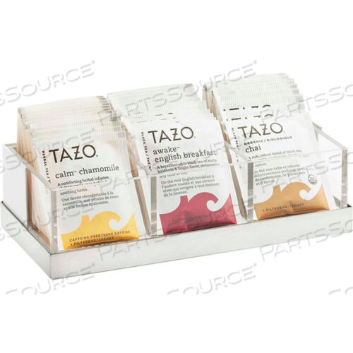 ОРГАНАЙЗЕР ДЛЯ ПРИПРАВ LUXE С ТРЕМЯ ОТСЕКЦИЯМИ, БЕЛЫЙ И СТАЛЬНАЯ СТАЛЬ 9-1/4 Ш X 4-1/2 Г X 2-1/2 В