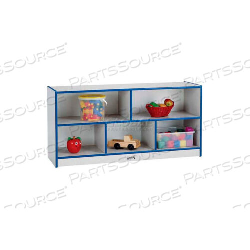 OEM#: 0324JCWW180ОДНОМЕСТНЫЙ МОБИЛЬНЫЙ КРЕСЛО ДЛЯ МАЛЫШЕЙ, 48 Ш X 15 Г X 24-1/2 В, СЕРЫЙ ЛАМИНАТ, ЧЕРНЫЙ КРОМ от Jonti-Craft Inc