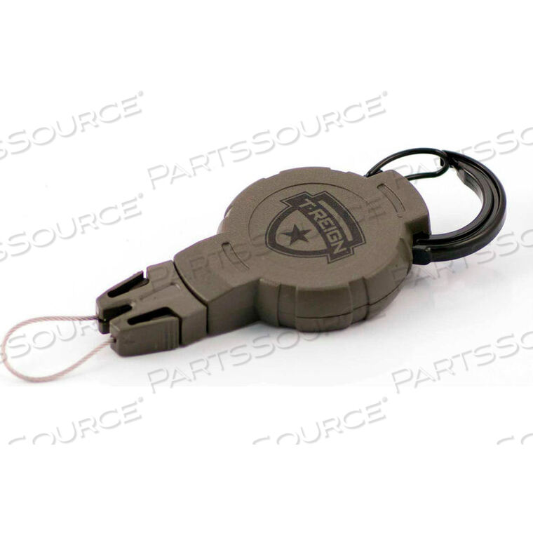 OEM#: 0TR0-215T-REIGN HUNTING RETRACTABLE GEAR TETHER - MEDIUM 36 EXTENTION OD GREEN CARABINER от West Coast Chain Mfg