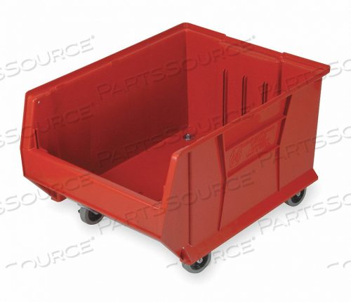 OEM#: QUS985MOBRDMOBILE HULK ПЛАСТИКОВЫЙ ШТАБЕЛИРОВАННЫЙ ЯЩИК, 18-1/4 Ш x 29-7/8 Г x 12 В, КРАСНЫЙ от Quantum Storage Systems