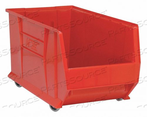 OEM#: QUS986MOBRDMOBILE HULK ПЛАСТИКОВЫЙ ШТАБЕЛИРОВАННЫЙ ЯЩИК, 16-1/2 Ш x 29-7/8 Г x 15 В, КРАСНЫЙ от Quantum Storage Systems