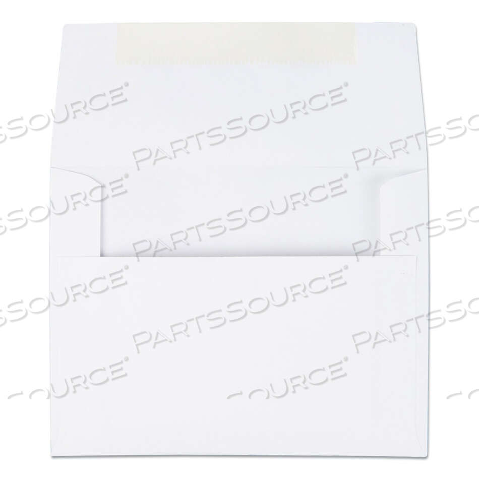 OEM#: QUA36217КОНВЕРТ ДЛЯ ПОЗДРАВИТЕЛЬНОЙ ОТКРЫТКИ/ПРИГЛАШЕНИЯ, A-2, КВАДРАТНЫЙ КЛАПАН, ПРОКЛЕЙКА, 4,38 X 5,75, БЕЛЫЙ, 100/КОРОБКА от Quality Park Products